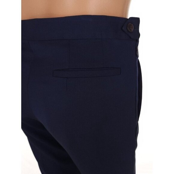 Maison Margiela Replica Vienna 1960's Cropped Tuxedo Trouser M Navy MMM - Picture 7 of 13